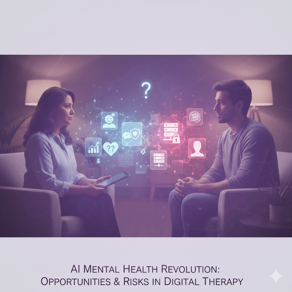 AI Mental Health Revolution: Opportunities vs Risks in Digital Therapy